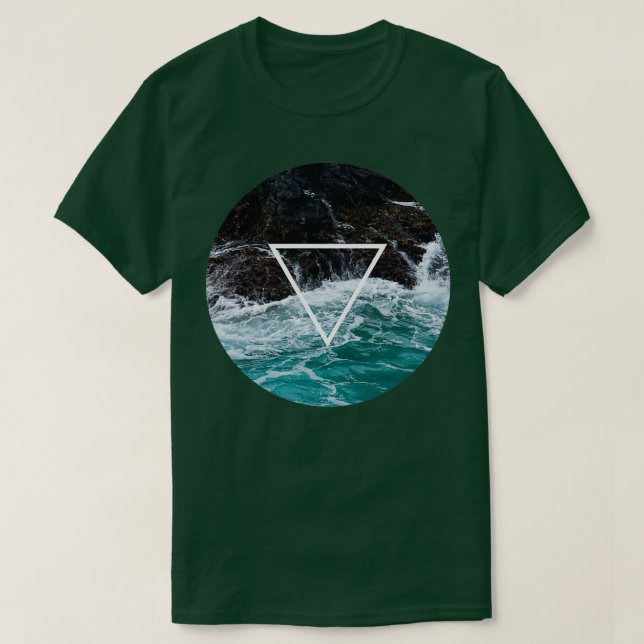 Camiseta Alchemy Water Classic TShirt (Diseño del anverso)