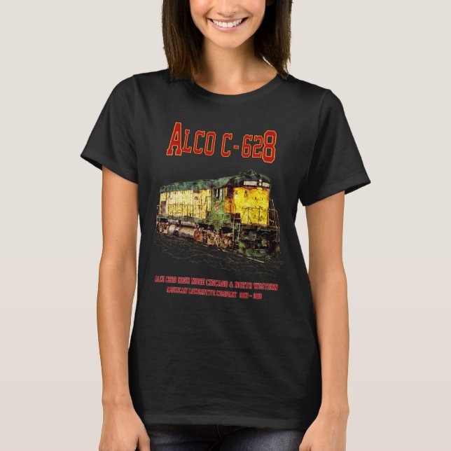 Camiseta Alco C-628 alias Alco Century 628 Locomotora Diese (Anverso)