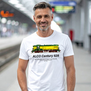 Camiseta Alco C-628 alias Alco Century 628 Locomotora Diese