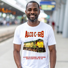 Camiseta Alco C-628 alias Alco Century 628 Locomotora Diese