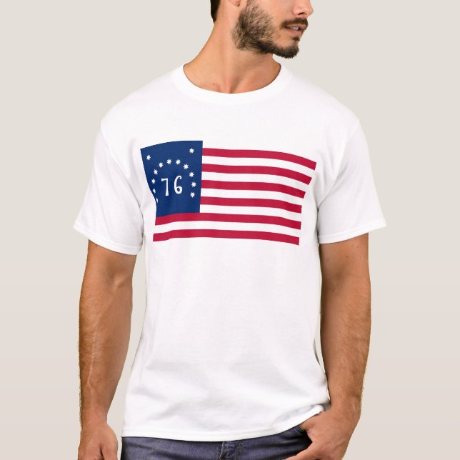 Camiseta Alcohol de la bandera de Estados Unidos Bennington (Anverso)