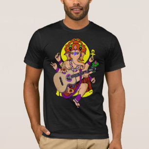 Camiseta Alcohol de la guitarra de Ganesha
