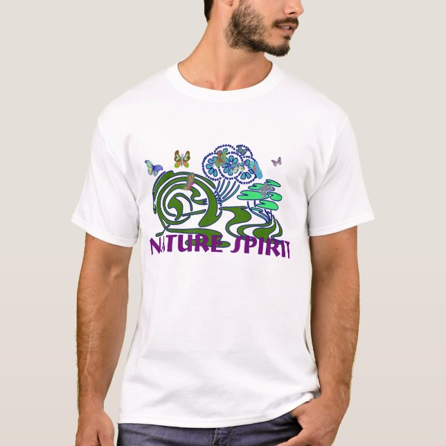 Camiseta Alcohol de la naturaleza (Anverso)