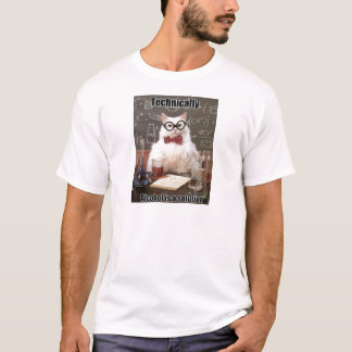 Camiseta Alcohol de Meme del gato de la química