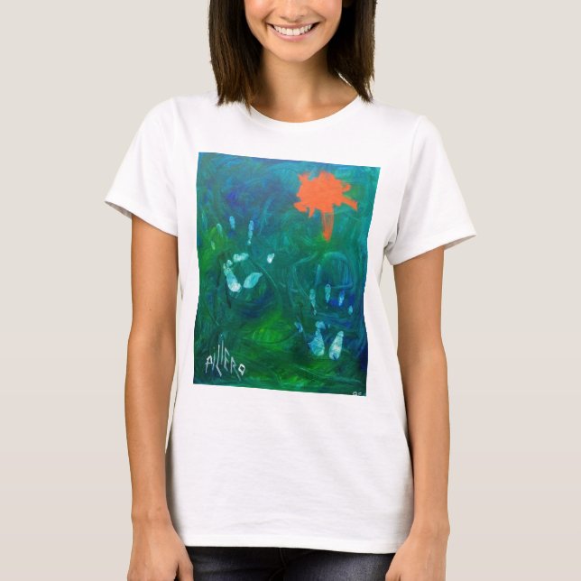 Camiseta Alcohol del arte (Anverso)