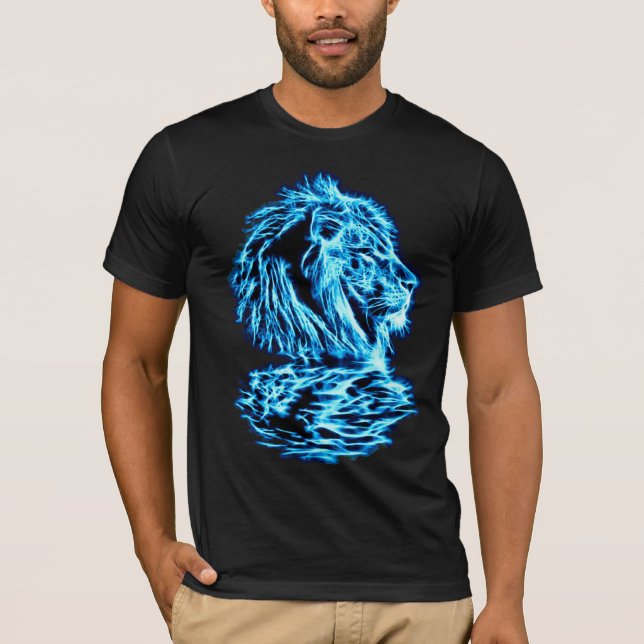Camiseta Alcohol del león (Anverso)