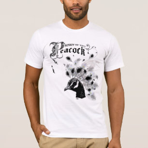 Camiseta Alcohol del pavo real