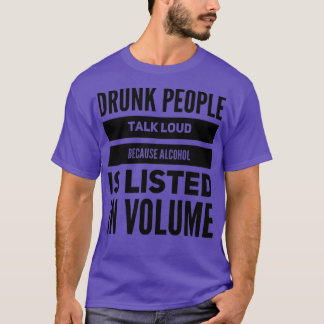 Camiseta Alcohol En Volumen