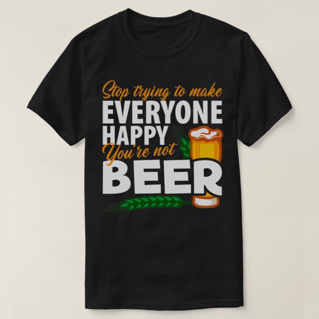 Camiseta Alcohol Eres Divertido No Cerveza Regalos Hombres  (Diseño del anverso)