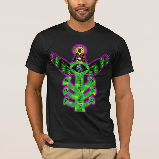 Camiseta Alcohol sagrado del Psilocybin (Anverso)