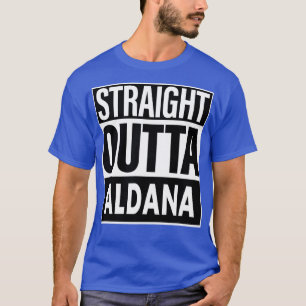 Camiseta Aldana Nombre Straight Outta Aldana