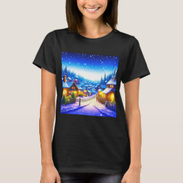 Camiseta aldea de navidades
