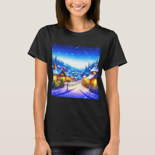 Camiseta aldea de navidades