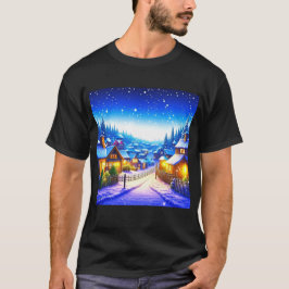 Camiseta aldea de navidades