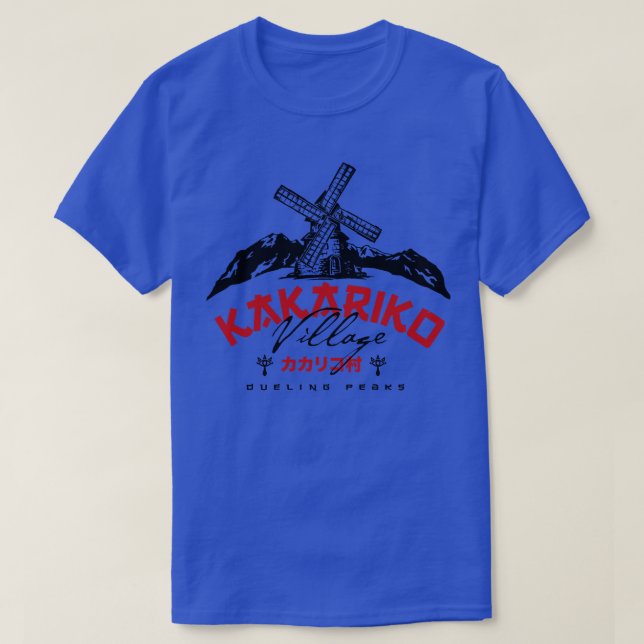 Camiseta Aldea Kakariko (Diseño del anverso)