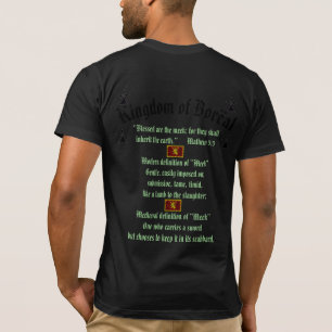Camiseta Aldea medieval boscosa boreal