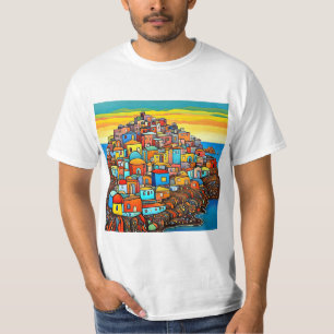 Camiseta Aldea mediterránea 1