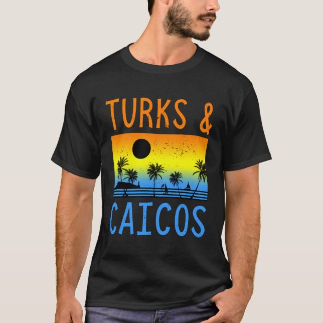 Camiseta Aldea Vacacional Turca Caicos Camisas Turcas Y Cai (Anverso)