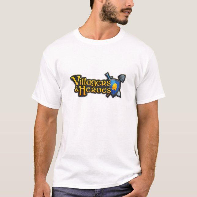 Camiseta Aldeanos y luz de los héroes (Anverso)
