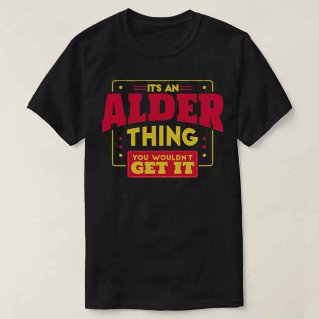 Camiseta Alder (Diseño del anverso)
