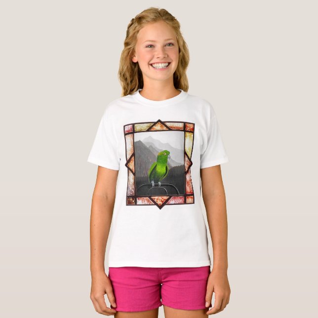 Camiseta Aldo Mi Loro Amazónico (Anverso completo)