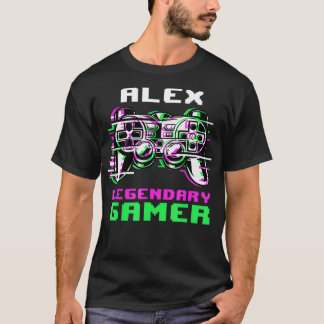 Camiseta Ale Legendary Gamer Personalizado
