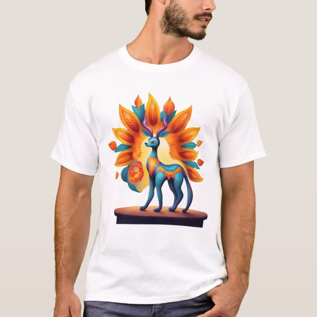 Camiseta Alebrije único otoño (Anverso)