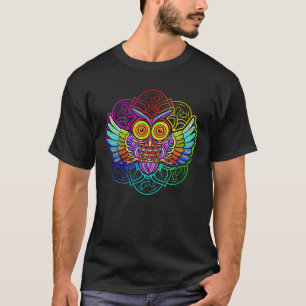 Camiseta Alebrijes Mexicanos B ho Ale de Aves Folclóricas M