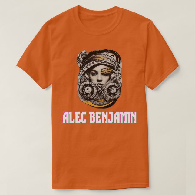Camiseta Alec Benjamin (Diseño del anverso)