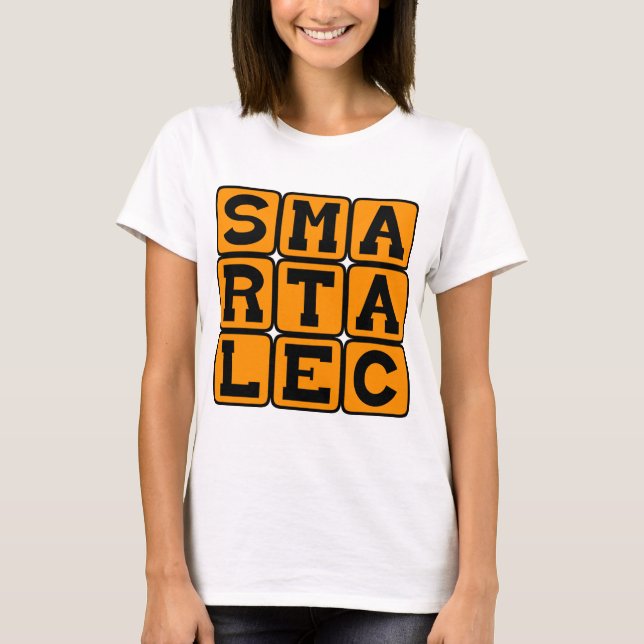 Camiseta Alegato inteligente, Sabio acre (Anverso)