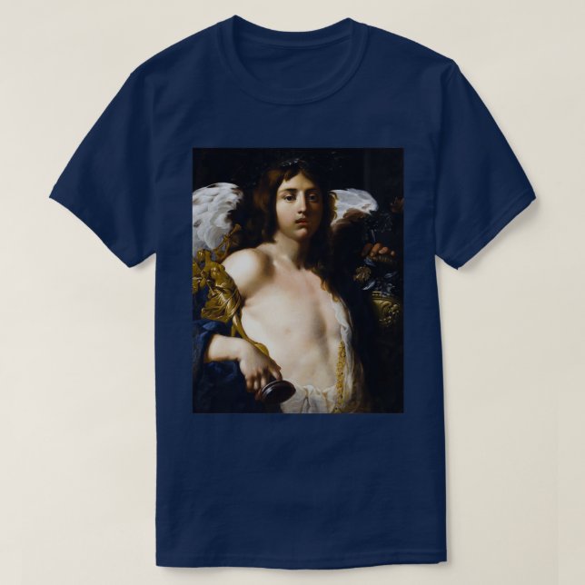 Camiseta Alegoría de Alessandro Rosi de la virtud de los añ (Diseño del anverso)