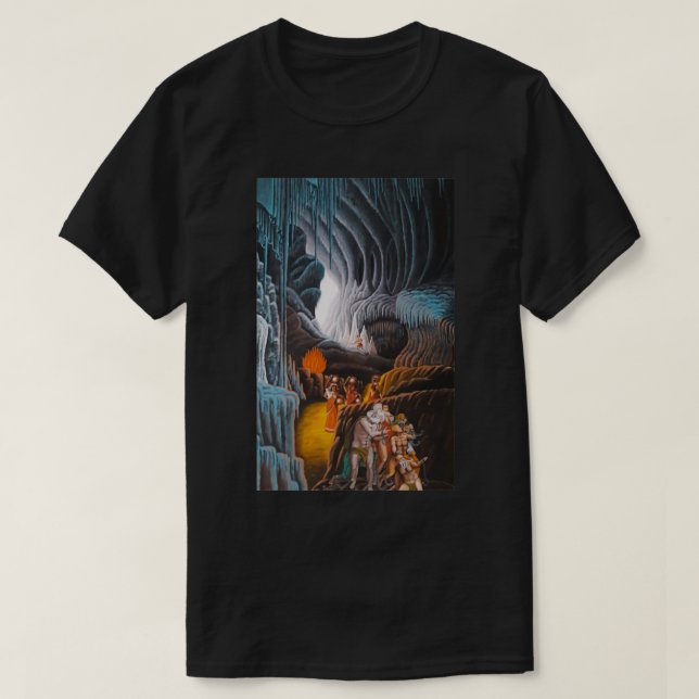 Camiseta Alegoría de la cueva Platos (Diseño del anverso)