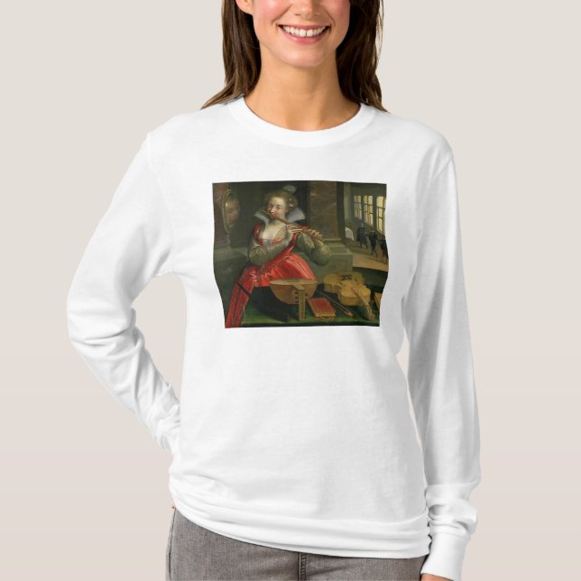 Camiseta Alegoría de la música, c.1600 (Anverso)