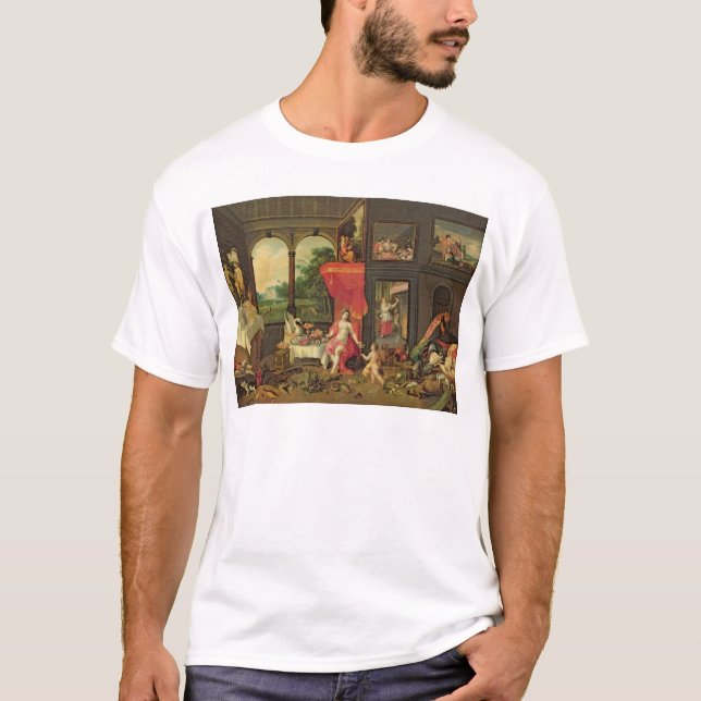 Camiseta Alegoría del gusto (Anverso)