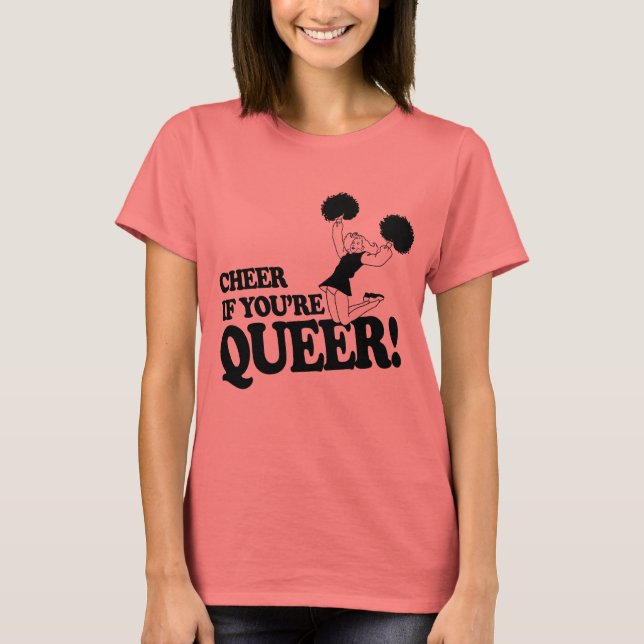 CAMISETA ALEGRA SI ERES MARICA (Anverso)