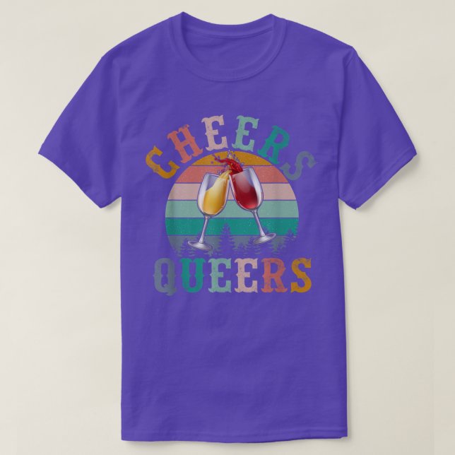 Camiseta Alegre a los queers (Diseño del anverso)
