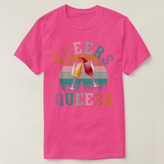 Camiseta Alegre a los queers (Diseño del anverso)
