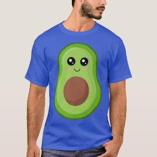 Camiseta Alegre aguacate de bebé con lindos ojos de google