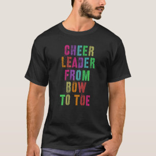 Camiseta Alegre Al Líder De Bow To Toers Animando Al Equipo