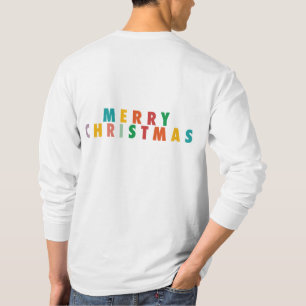 CAMISETA ALEGRE AMOR ALEGRÍA NAVIDAD COLORIDA