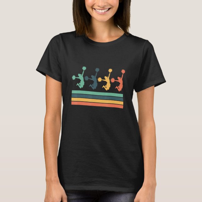 Camiseta Alegre animador de estilo retro (Anverso)