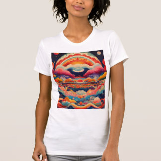 Camiseta Alegre arcoirisAlegre arco irisCh