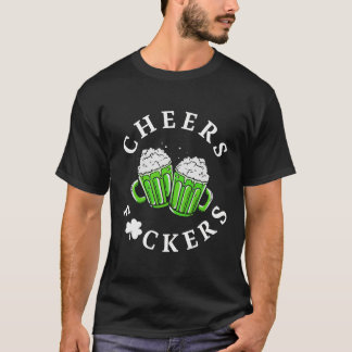 Camiseta Alegre cerveza verde divertida para el Día de Patr