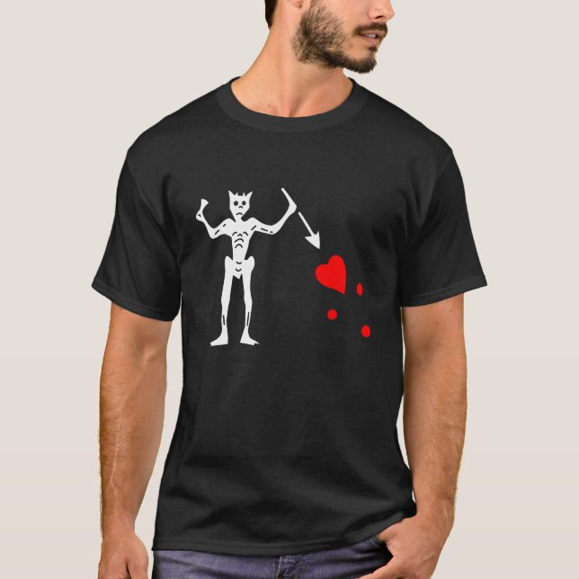 Camiseta alegre de Blackbeard Rogelio (Anverso)