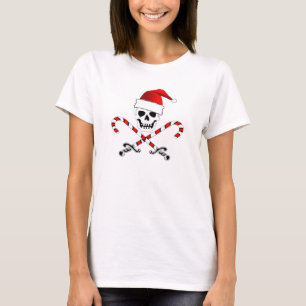 Camiseta alegre de Rogelio del navidad del pirata