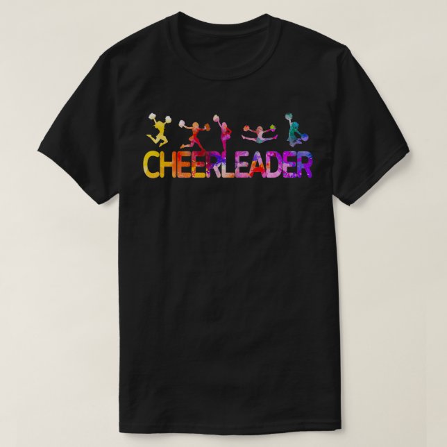 Camiseta Alegre deportivo de acuarela (Diseño del anverso)