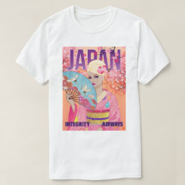 Camiseta Alegre en Japón