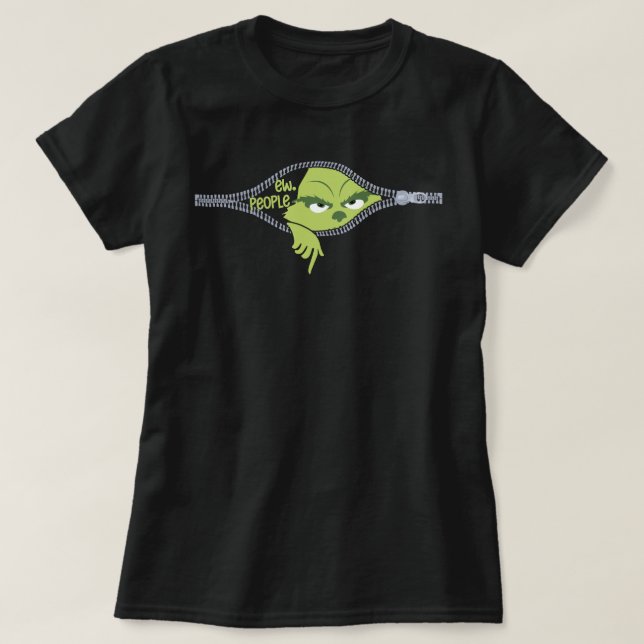 Camiseta alegre grinchmas (Diseño del anverso)