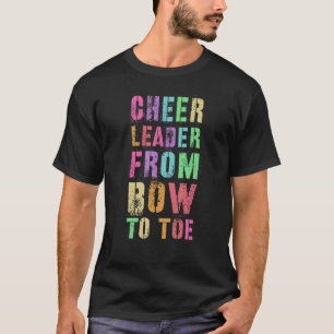 Camiseta Alegre Líder De Bow To Toers Animando Al Equipo Ch
