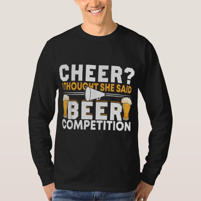Camiseta Alegre Padre Alegre Pensé Que Ella Dijo Comp De Ce (Anverso)